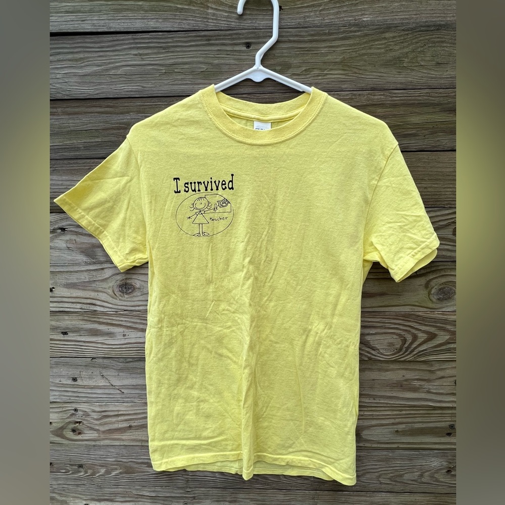 Women’s Cotton Short Sleeve Tee Shirt for Teacher’s Last Day of School